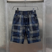 夏季格子短裤男士，薄款六兜休闲五分裤，网红时尚潮牌宽松百搭休闲裤