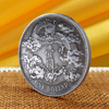 铁质宣统三年大清银元，中式硬币仿古工艺品，摆件创意复古