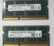 镁光8G 2RX8 PC3L-12800S DDR3 1600笔记本内存DDR3L 1.35V低电压
