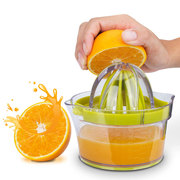 手动榨汁机水果汁榨汁器家用小型便携手压，动摇迷你学生橙汁柠檬夹