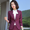 女士西装套装韩版休闲商务职业西服办公室正装大学生气质ol三件套