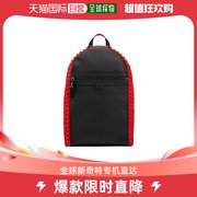 香港直邮Christian Louboutin 黑色徽标铆钉双肩包 1225145B378