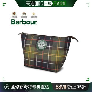 日本直邮 BARBOUR 狗狗洗漱包绿黄色狗狗洗漱包 DAC0074 BARBOUR