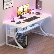 电脑桌台式家用卧室书桌现代简约办公桌工作台写字桌子简易电竞桌