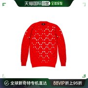 香港直邮versace20fw镂空针织套衫women