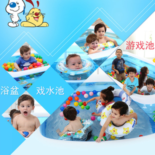 童充气游泳池小孩家用家庭超大型海洋球池加厚大号成人戏水池.