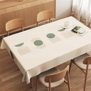桌布防水防油防烫免洗家用长方形台布茶几桌布高档餐桌垫