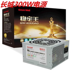 长城电脑电源 稳定王GW-4000AD台式机电源额定300W 