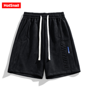 hotsnail美式高街运动短裤男夏季青少年学生潮宽松百搭五分裤