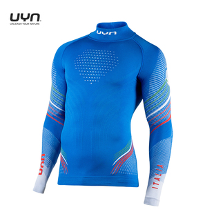 uyn意大利国2.0滑雪功能内衣，压缩户外跑步透气保暖速干运动套装