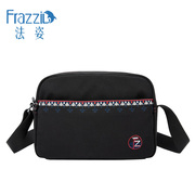 Frazzil/法姿斜挎包轻便尼龙单肩挎包休闲旅游小包时尚帆布包