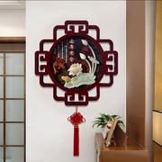 新中式入户玄关壁画走廊过道浮雕画客厅装饰画沙发背景墙玉雕画