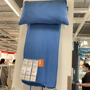 IKEA宜家被套 克里苏加 被罩亮蓝色柔滑凉感莱赛尔材质纯色奢简