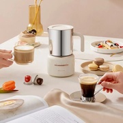 心想奶泡机咖啡打奶泡器电动加热热奶神器家用打沫器自动拉花打发