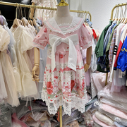 洛丽塔女童公主裙夏季11岁连衣裙，日系高级感女孩套装生日2023