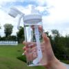 极速塑料水杯子可携式ins简约清新森系，少女心学生女水瓶创意可爱