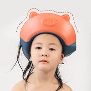宝宝洗头帽 可调节 婴儿洗发帽子多用途儿童洗头帽 硅胶小猪造型