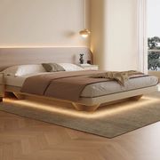 无床头气动储物床现代简约轻奢收纳双人床极简意式风小户型气压床
