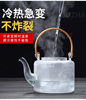 绿昌明玻璃煮茶壶提梁壶耐热家用电陶炉烧水壶大容量蒸茶壶煮茶器