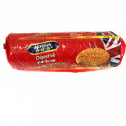 2包起 英国进口零食品 麦维他全麦燕麦代餐饱腹消化饼干400g