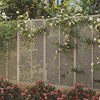 防腐木栅栏网格花架围墙，爬藤架花园隔断围栏室外庭院篱笆户外护栏