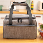 保温桶保温袋手提包加厚铝箔保温包便当(包便当，)包午餐(包午餐，)袋子圆形手拎妈咪包