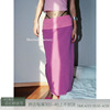 HEIRLOOM原创设计法式复古彩色粉紫拼色显瘦小性感包臀半身裙女夏