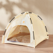 猫咪露营帐篷四季通用外出便携夏季凉窝可拆洗宠物狗窝猫窝帐篷