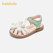 巴拉巴拉童鞋女小童凉鞋儿童公主鞋软底夏季时尚甜美可爱鞋子