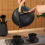 围炉煮茶烤火炉套装煮茶壶铁壶铸铁壶茶壶烧水壶茶具明火器具全套