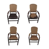 棋牌室会议室家用弹力面料简约分体，椅罩防尘定制高靠背(高靠背)麻将椅子套