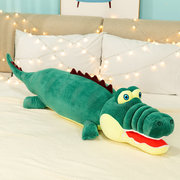 大嘴鳄鱼抱枕超软凶猛鳄鱼抱枕布娃娃床上大号，公仔毛绒玩具男生款