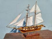 1 96哈维号 帆船模型拼装套件 世铖模型出品