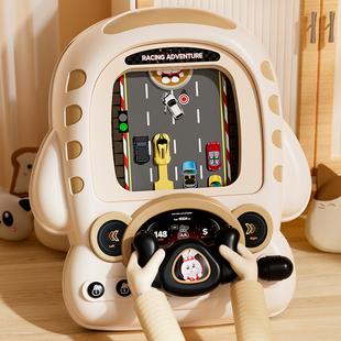 方向盘玩具仿真驾驶儿童模拟副驾驶婴幼儿车哄娃神器宝宝早教益智