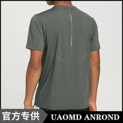 UAOMD ANROND/UA夏季运动短袖健身训练速干圆领T恤跑步宽松上衣男