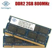 NANYA南亚 4GB 2Rx8 PC2-6400S-666 2G 667 DDR2 800笔记本内存条