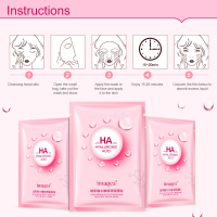 速发hyaluronicsnailacidmaskmoisturizingface玻尿酸面膜贴