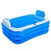 家澡池用双人充气浴缸情侣沐浴盆加厚折叠浴桶塑料儿童洗澡泡