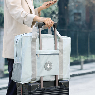 大容量短途手提旅行包女可折叠套行李箱拉杆包待产包收纳袋登机包