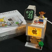 applewatch充电底座iwatch充电座，乐高适用于苹果手表充电支架创意