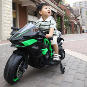 儿童电动摩托车三轮两轮男孩宝宝小孩充电大号玩具车可坐人电瓶车