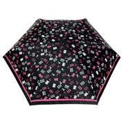 台湾彩虹屋遮阳伞女神小黑伞防紫外线三折叠太阳伞晴雨两用防晒伞