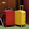 行李箱女小清新可爱韩版密码箱，红色结婚拉杆箱，网红24寸旅行箱