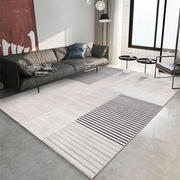 客厅地毯北欧现代轻奢大地毯家用茶几毯房间卧室整铺地垫床边毯厚