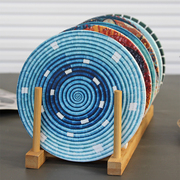 现代简约陶瓷餐垫 创意杯垫 北欧美式桌垫 隔热垫 锅垫 盘子 碗垫