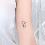 可爱猫咪纹身贴手臂图案小清新仿真防水女持久男刺青贴纸