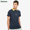 Barbour Founders男士夏季英伦校园风简约舒适修身POLO衫短袖