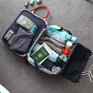 商务出差登机包男旅行袋，手提包单肩斜跨包登机行李包拉杆包收纳包
