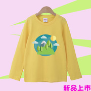 保护地球绿色家园环境青山绿水，森林长袖t恤春秋季成人衣服有童装