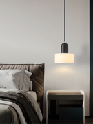 意式卧室床头小吊灯轻奢创意网，红简约现代吧台，设计师高级感吊线灯